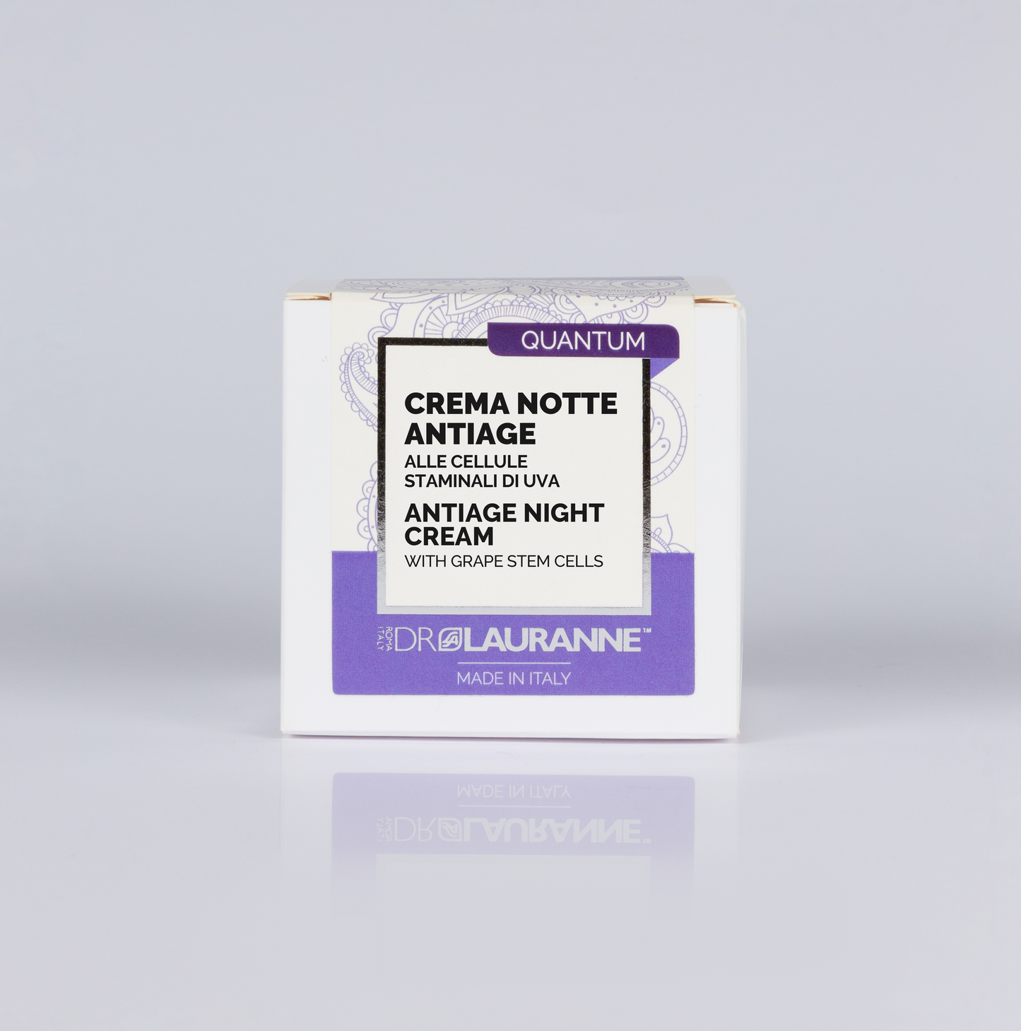 Night Cream with Grape Stem Cells, Ceramides and Olive leaf extract