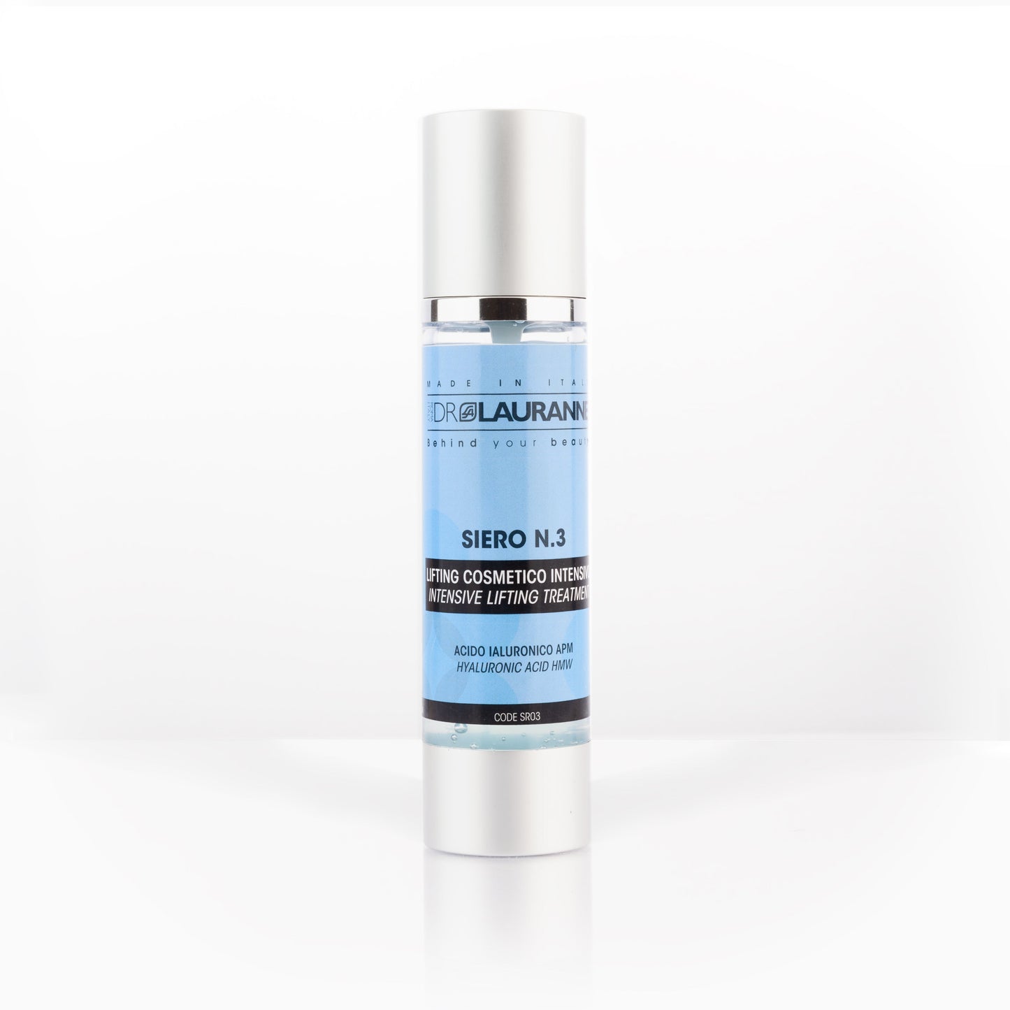 Serum for Intensive Cosmetic Lifting based on APM Hyaluronic Acid
